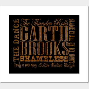 Garth Brooks Old Limitied art Posters and Art